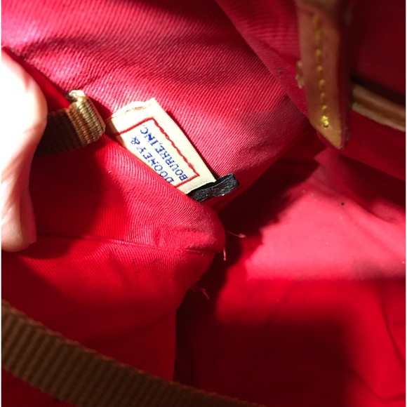 DOONEY & BURKE Croc Leather Domed Tote Handbag Turquoise Blue - Picture 15 of 15